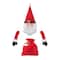 Glitzhome® 20" Jumbo Christmas Fabric Santa Ornament Set
